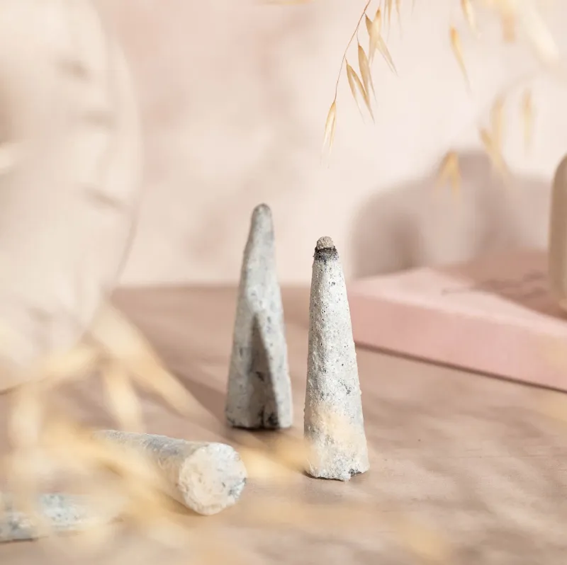 Mayan White Copal Cones